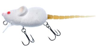 T_ILLEX MOMOUSE WHITE MOUSE 76628 FROM PREDATOR TACKLE*